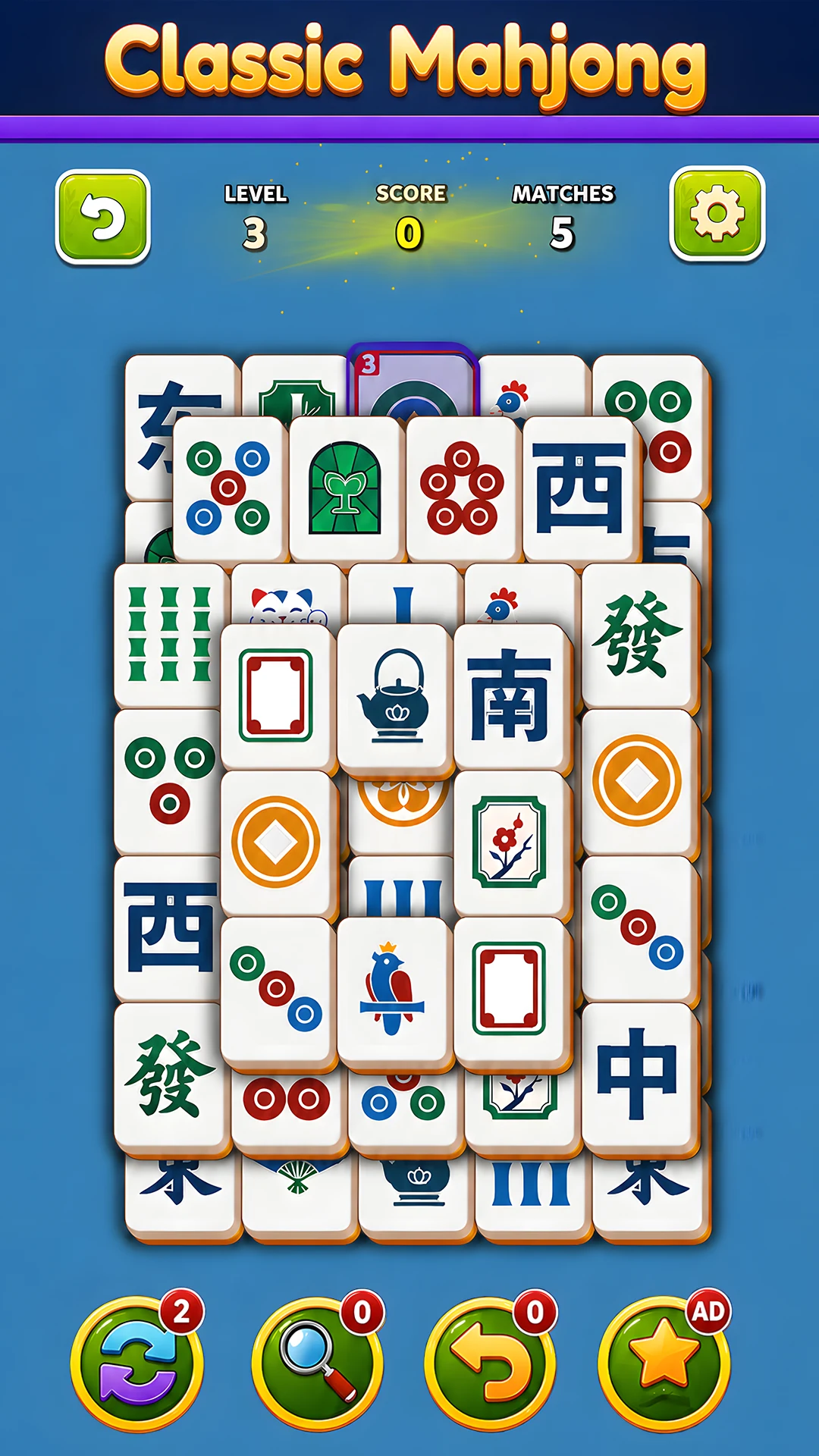 Mahjong Puzzle Odyssey screenshot