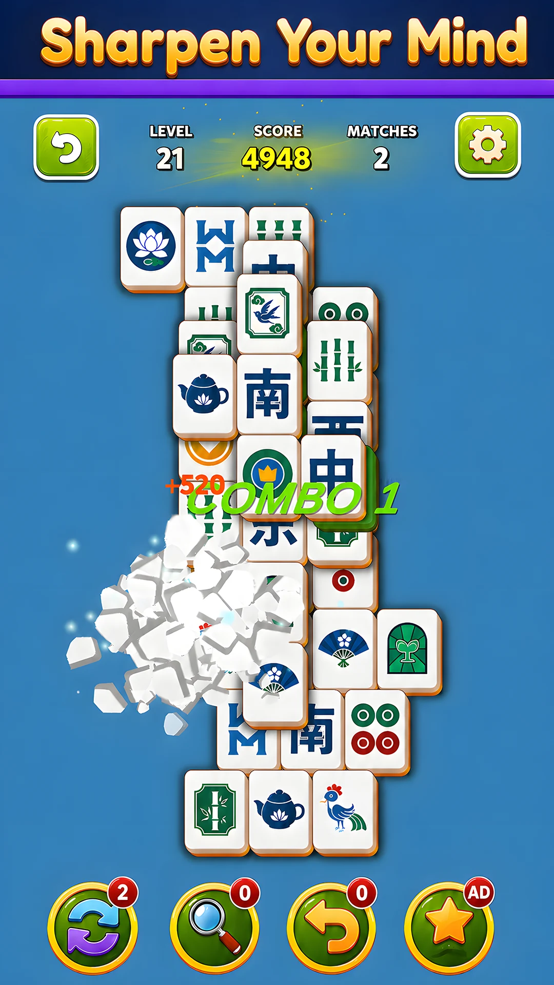 Mahjong Puzzle Odyssey screenshot
